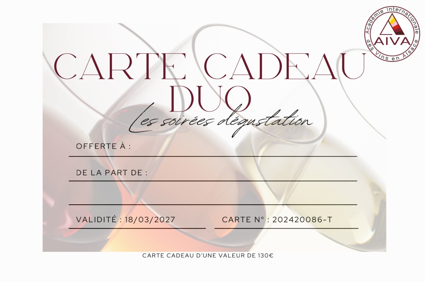 Modele Carte Cadeau Duo Recto